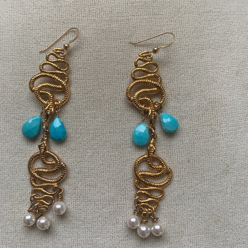 Turquoise Drop Earrings